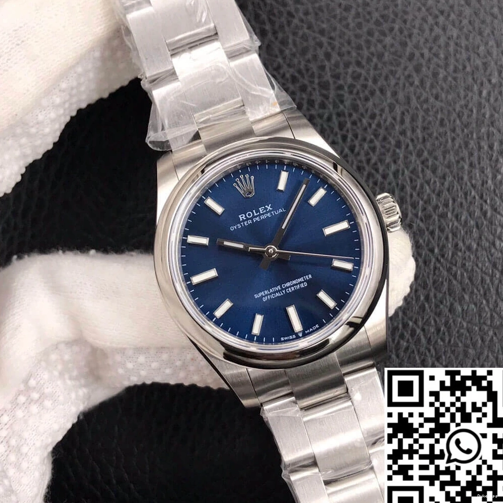 31MM GoodFit Blue Perpetual M277200-0003 1306 Dial EW Rolex Oyster Factory 0709